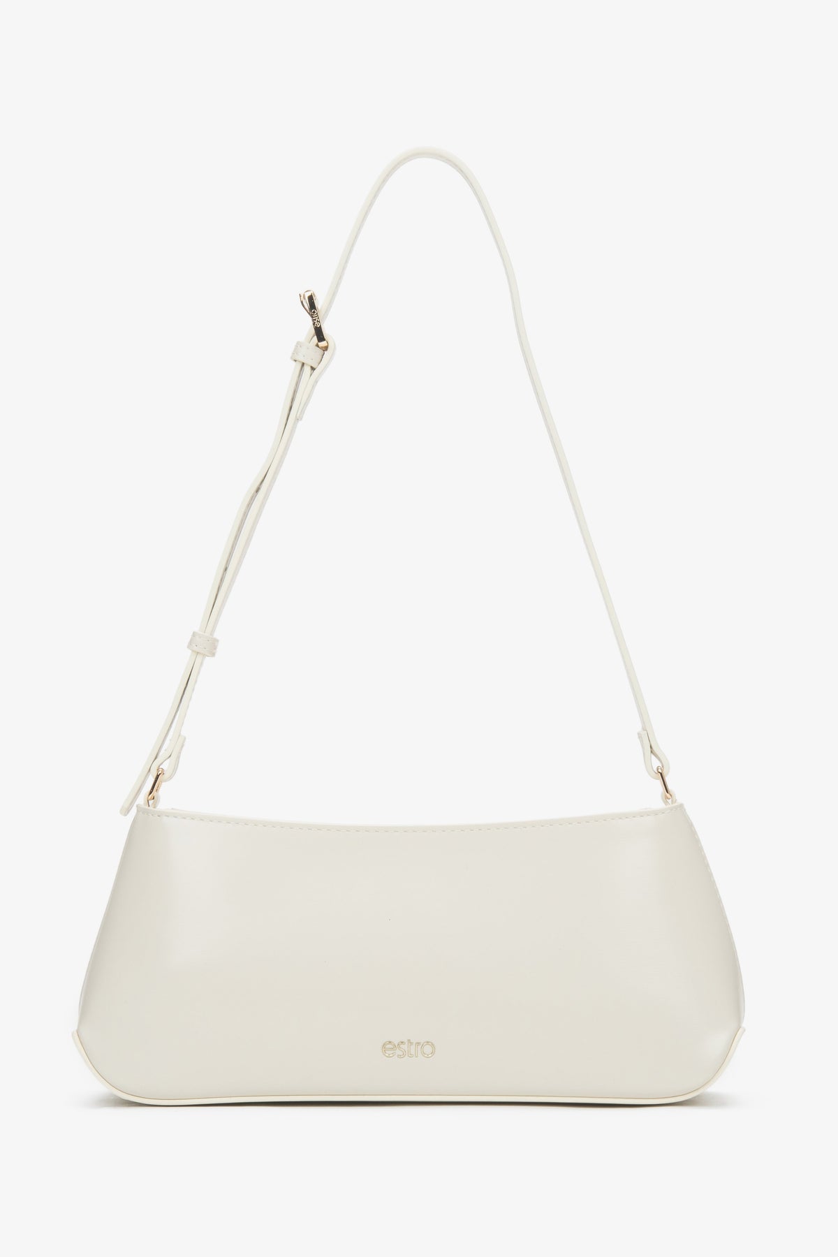 Stilvolle Schultertasche für Damen in Hellbeige, gefertigt aus echtem Leder, perfekt für Alltag und besondere Anlässe ER00116878