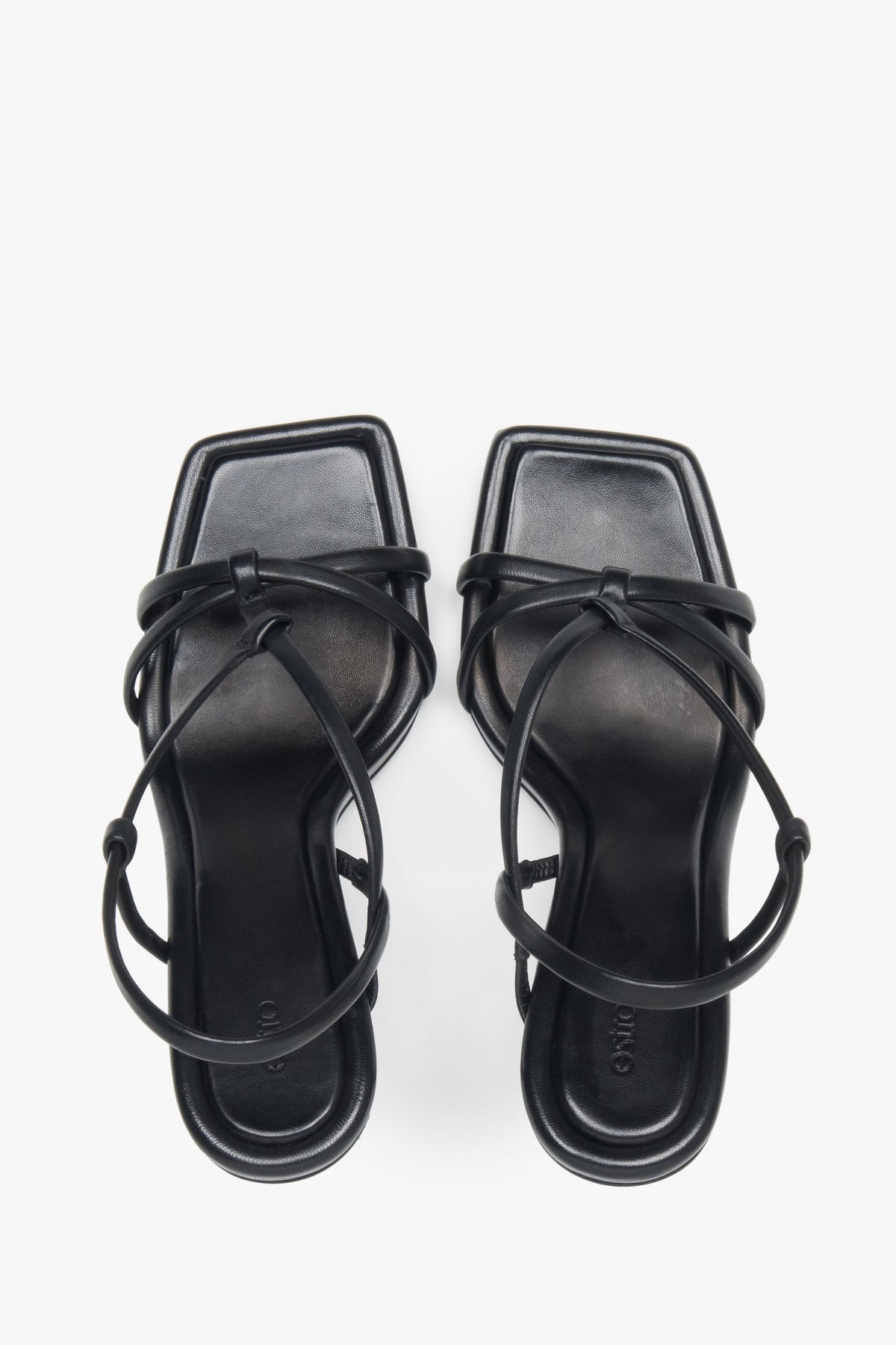 Komfortable Slip-On Sandalen aus echtem Leder für Damen Estro ER00116895