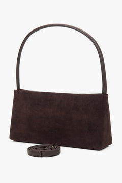 Ansicht der Schultertasche zusammen mit dem zusätzlichen, verstellbaren langen Riemen