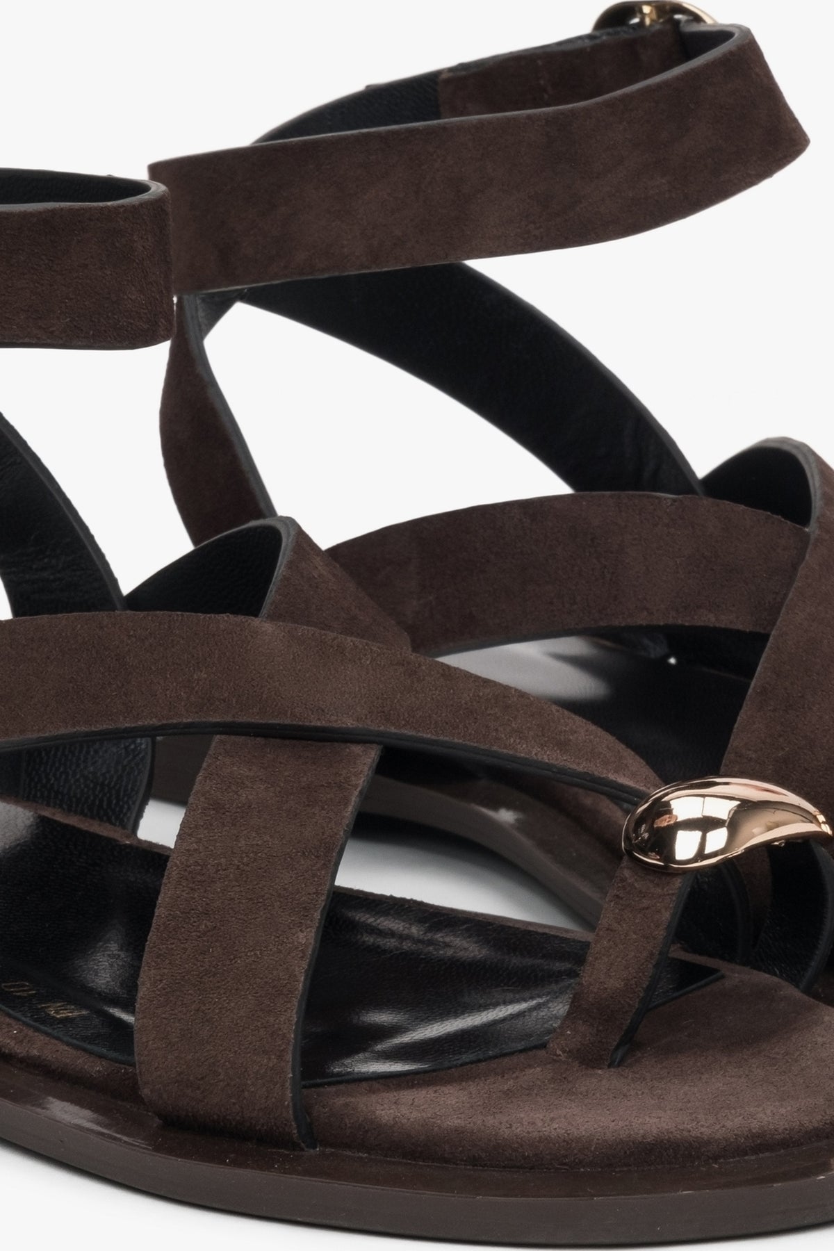 Klassische Sandalen mit elegantem Riemchendesign, Estro ER00117380