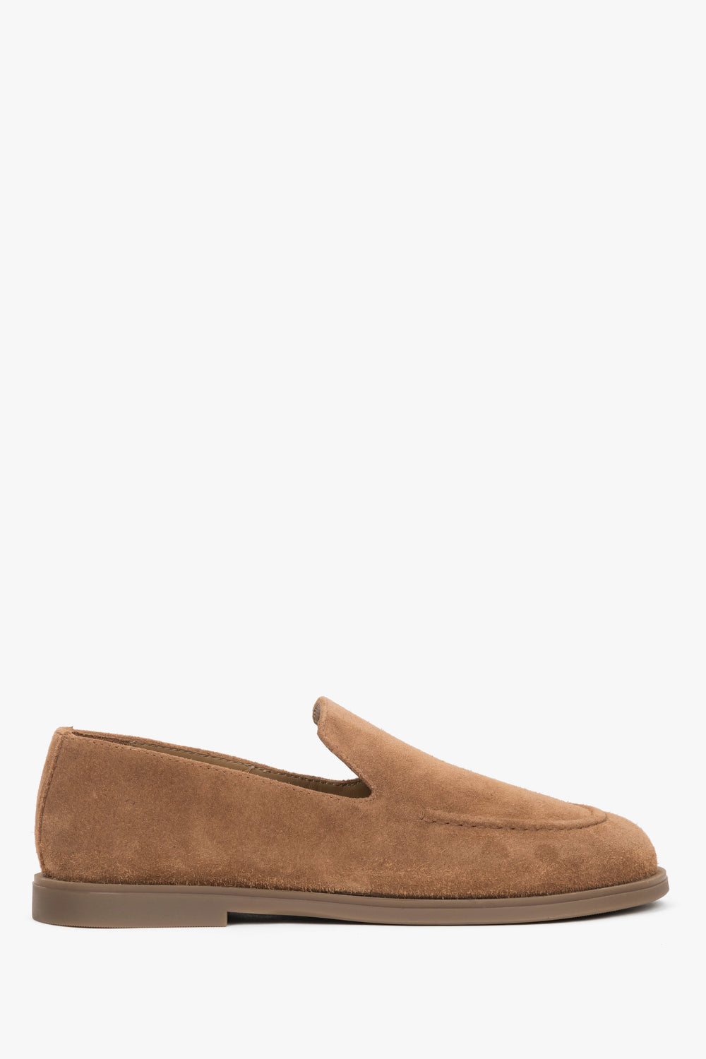 Rechte Seitenansicht der bequemen Damen-Schlupfschuhe im Barefoot-Design von Estro.