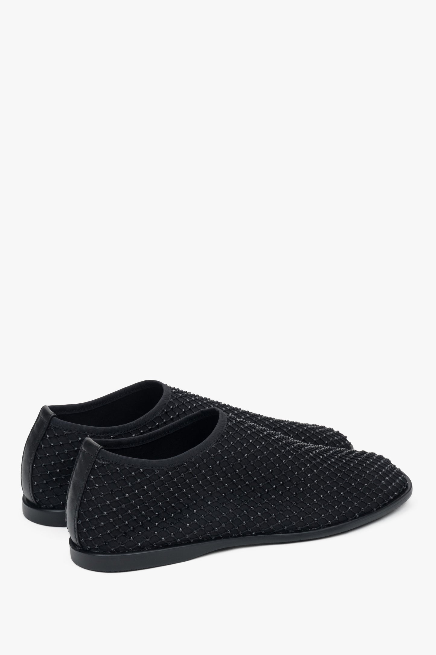 Flache Sommerschuhe aus Mesh mit leichtem Absatz, Estro ER00117210