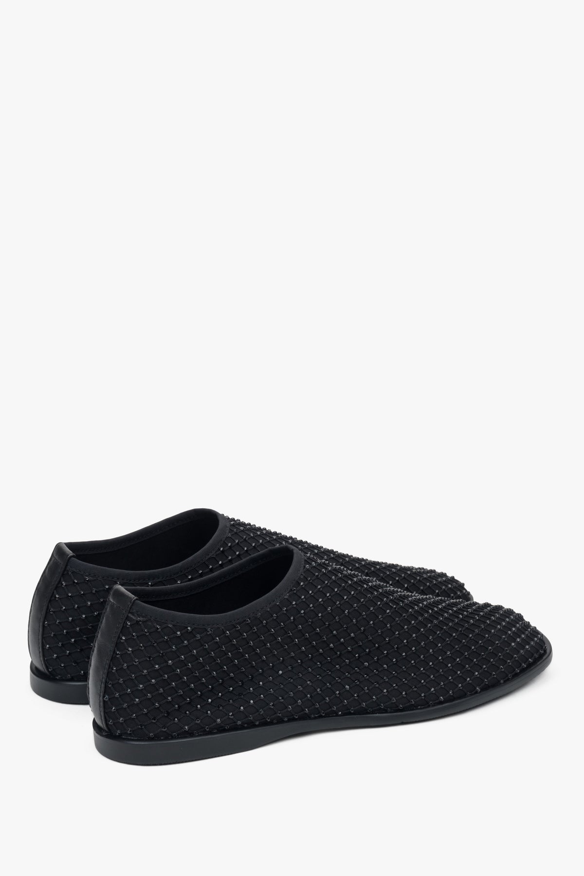 Flache Sommerschuhe aus Mesh mit leichtem Absatz, Estro ER00117210