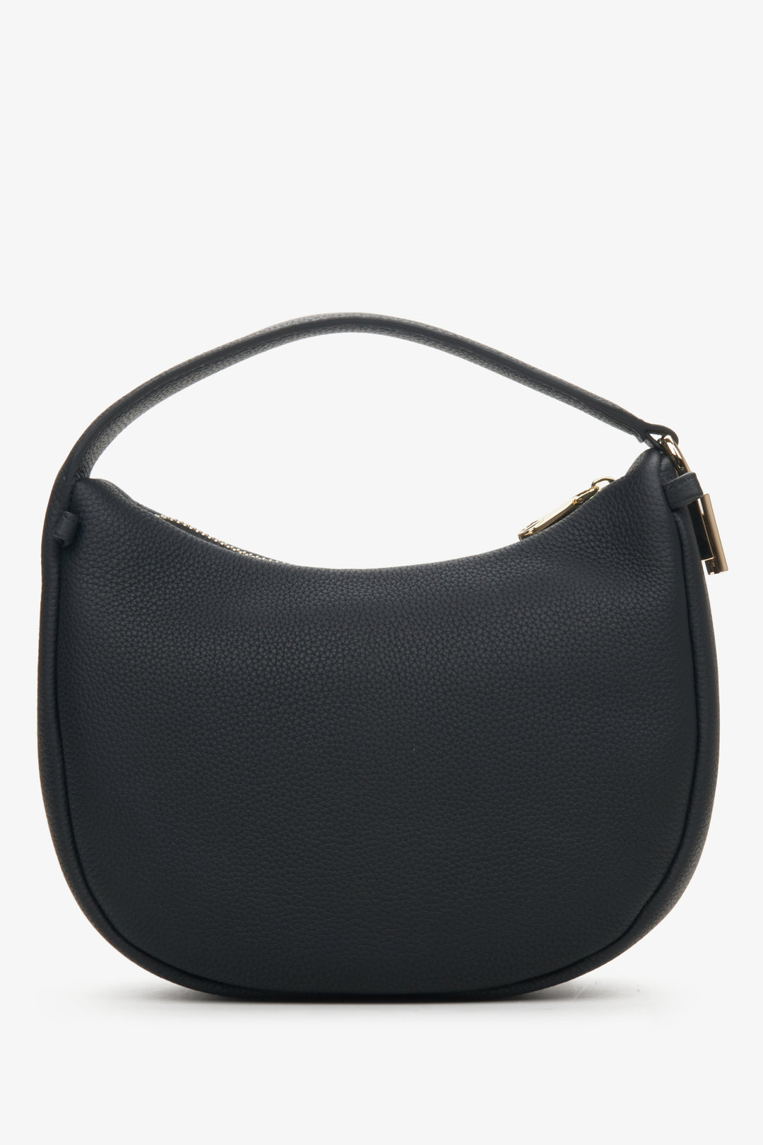 Damen-Halbmondtasche von Estro in Schwarz.