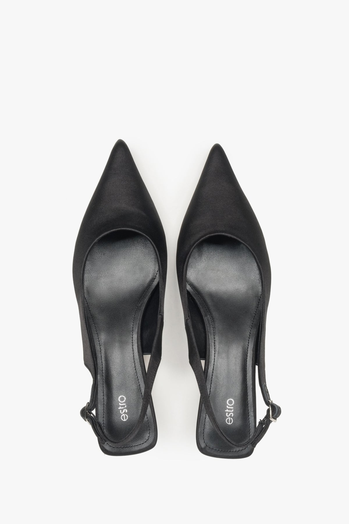 Detailansicht der Schnalle am Slingback-Riemen, Estro ER00117208