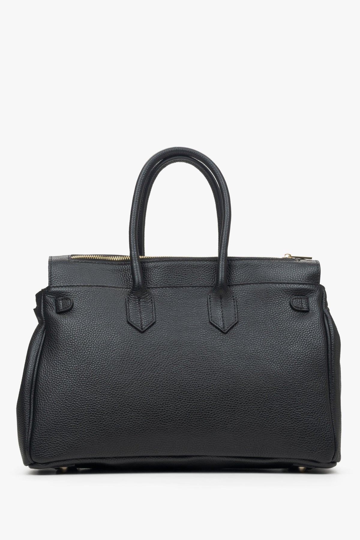 Elegante schwarze Henkeltasche – das perfekte Accessoire für Business-Meetings und besondere Anlässe.