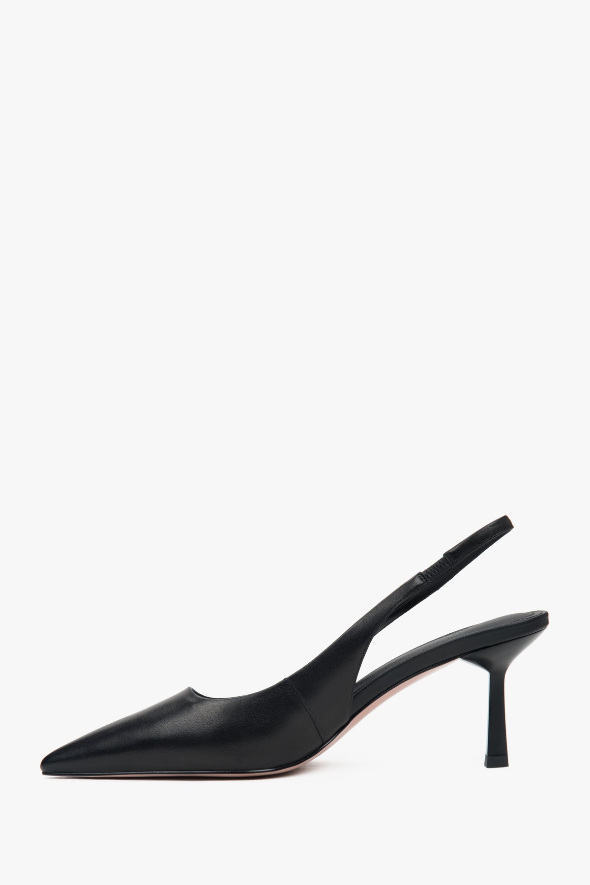 Slingback Pumps mit Stilettoabsatz in Schwarz Estro ER00116972