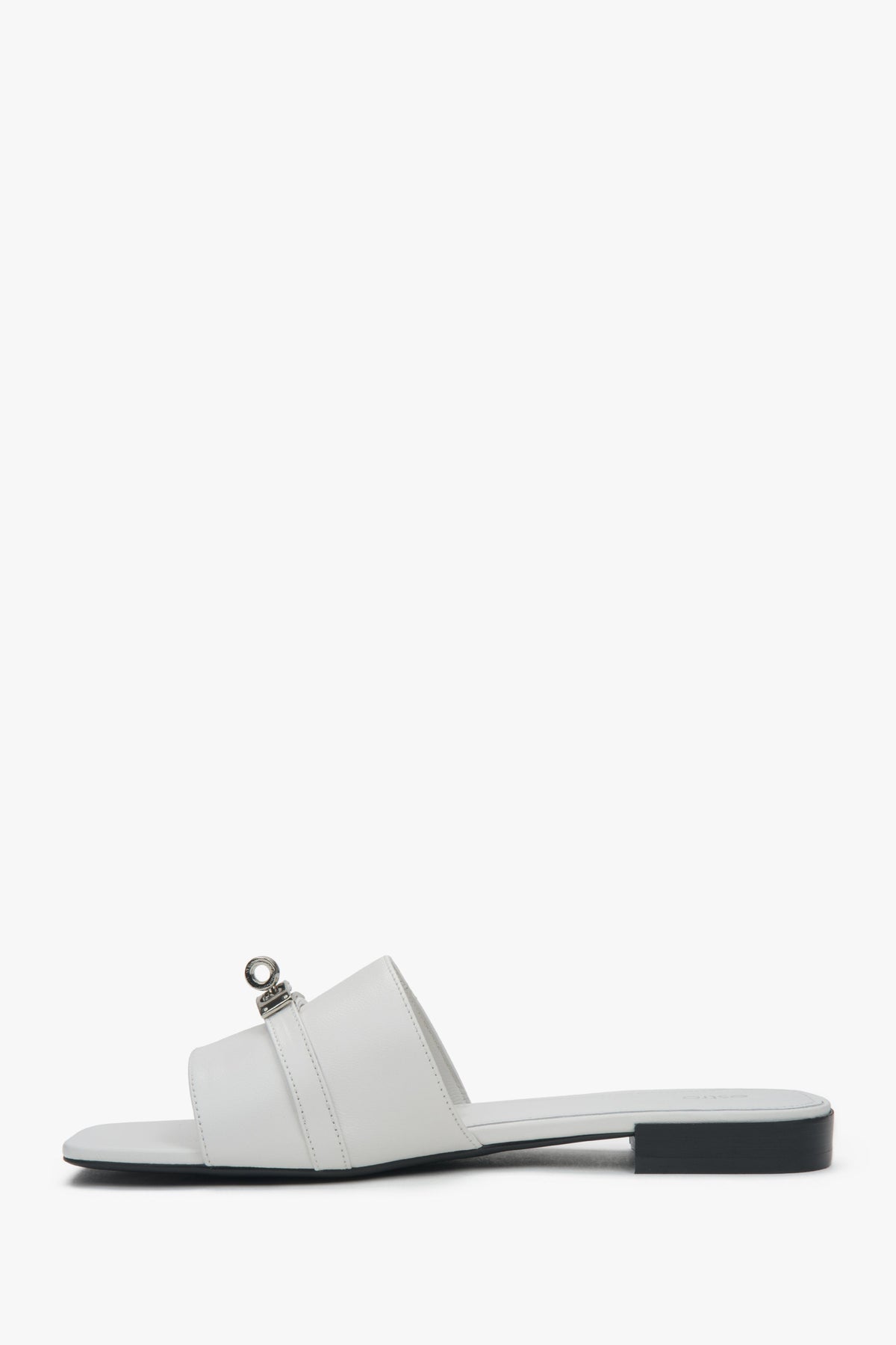 Sommerliche Slip-on Pantolette in Weiß für Damen Estro ER00117169